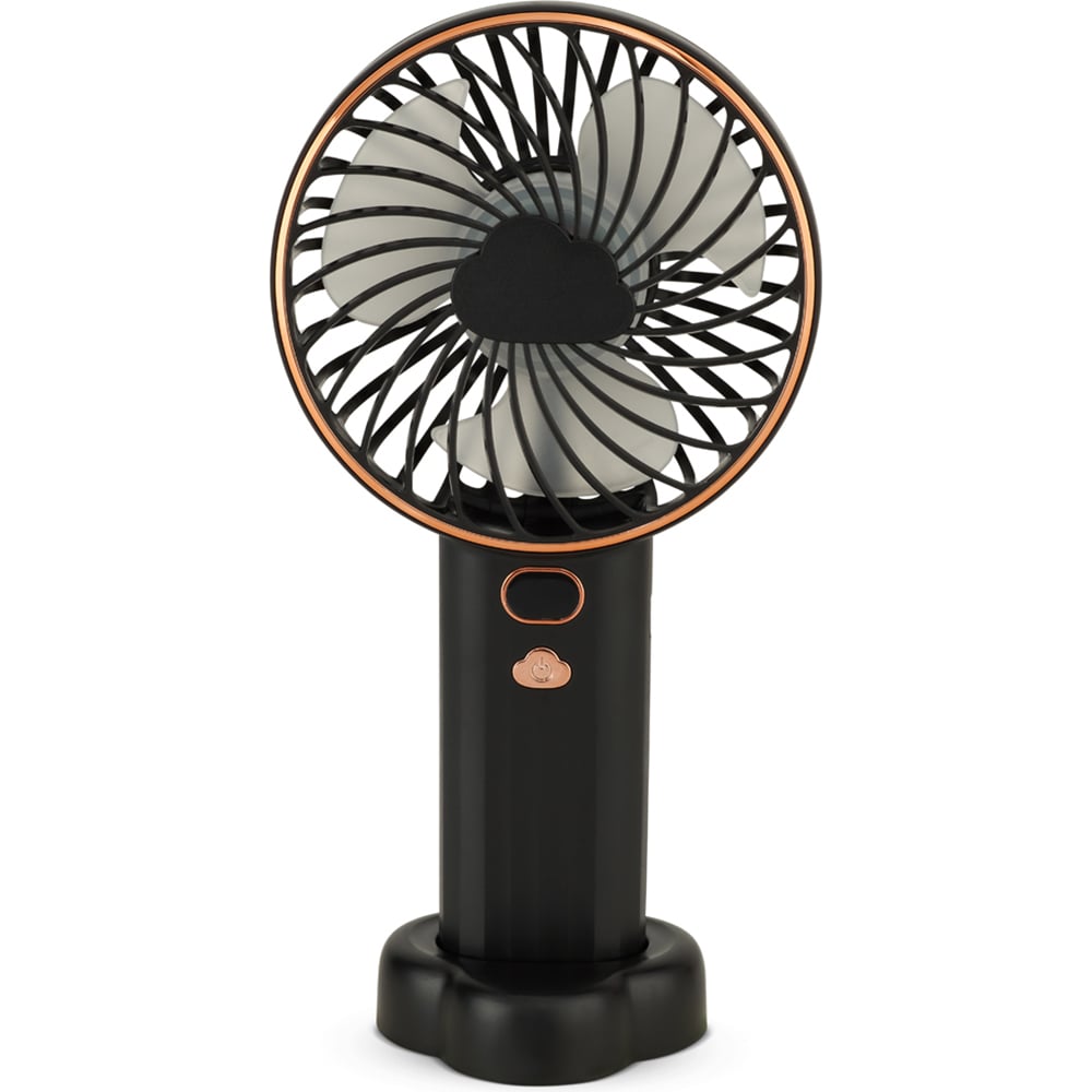 SA Products Black Portable USB Desk Fan with Silicone Lanyard 8 inch - ZR Online Solutions