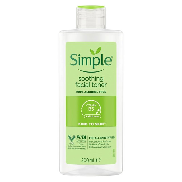 Simple Kind To Skin Soothing Facial Toner 200ml - ZR Online Solutions