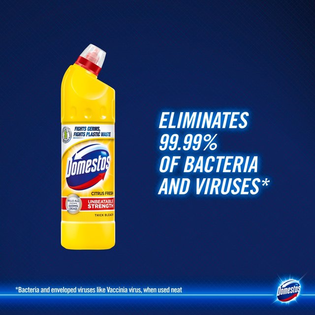 Domestos Bathroom Cleaner Thick Bleach Citrus Fresh 750ml - ZR Online Solutions