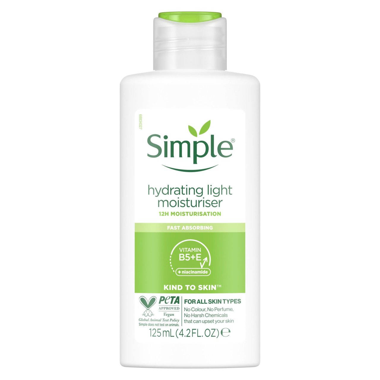 Simple Kind To Skin Hydrating Light Moisturiser 125ml - ZR Online Solutions