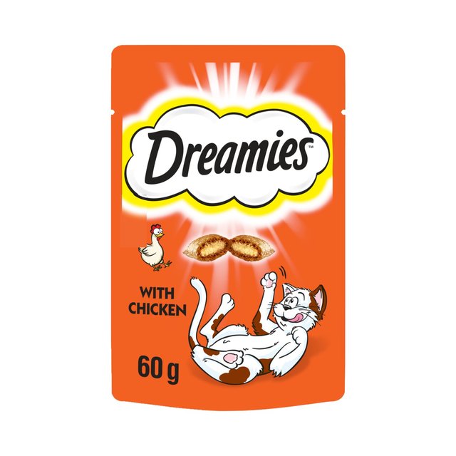 Dreamies Cat Treat Biscuits with Chicken 60g - ZR Online Solutions