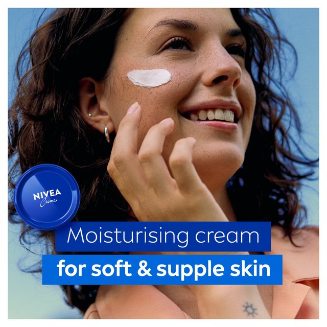 NIVEA Creme Moisturiser Cream for Face Hands & Body 200ml - ZR Online Solutions