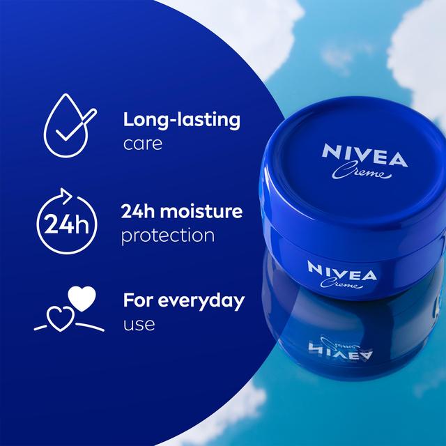 NIVEA Creme Moisturiser Cream for Face Hands & Body 200ml - ZR Online Solutions