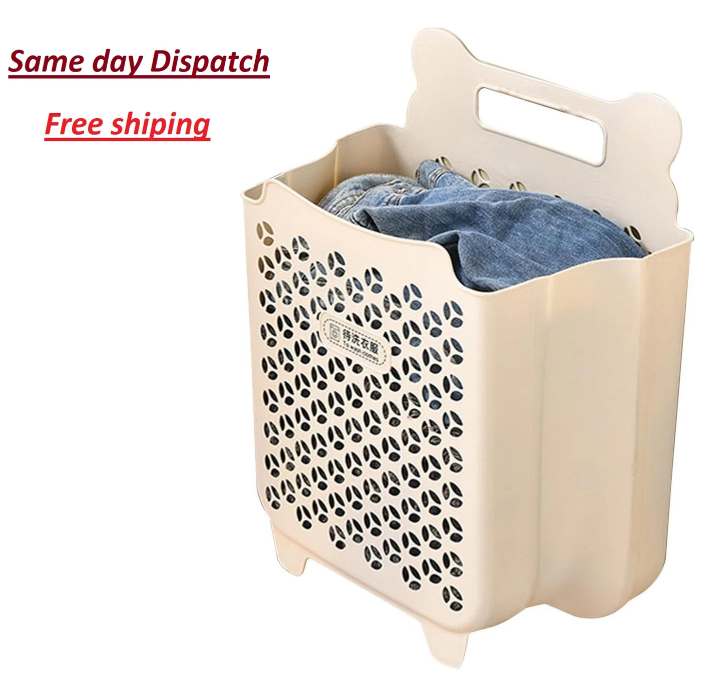 Hanging Wall Basket Large Storage Organizer Metal Rack Kitchen Bathroom Home Storage