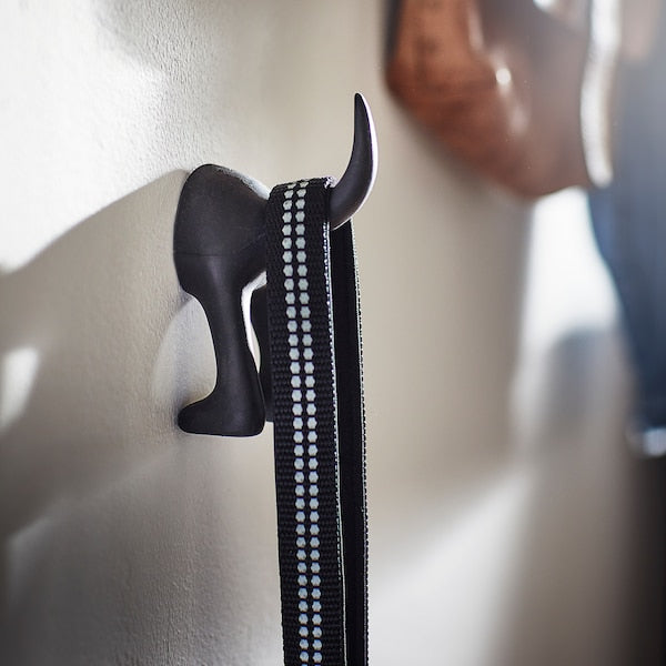 BASTIS Hook Dog Tail Rubber Wall Lead Clothes Hanger - ZR Online Solutions