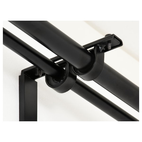 Metal Curtain & Drapes Pole Holder Heavy Duty Curtain Rod Bracket - ZR Online Solutions