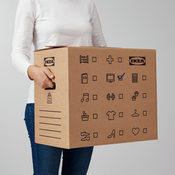 Moving Box - Brown Cardboard Large Stackable Boxes - ZR Online Solutions