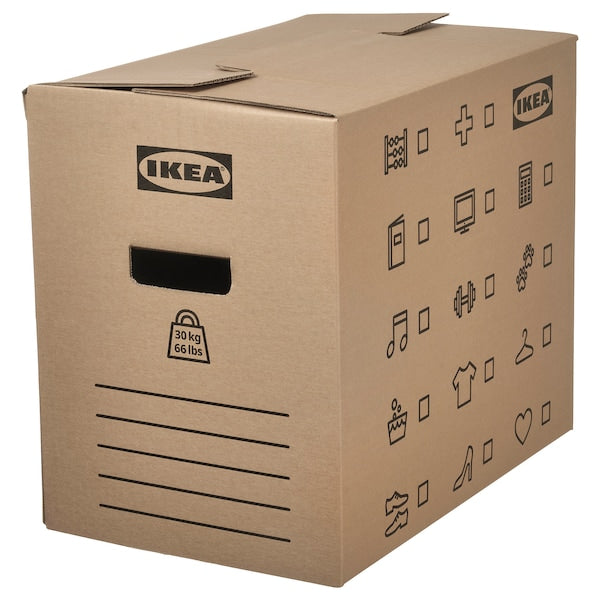 Moving Box - Brown Cardboard Large Stackable Boxes - ZR Online Solutions