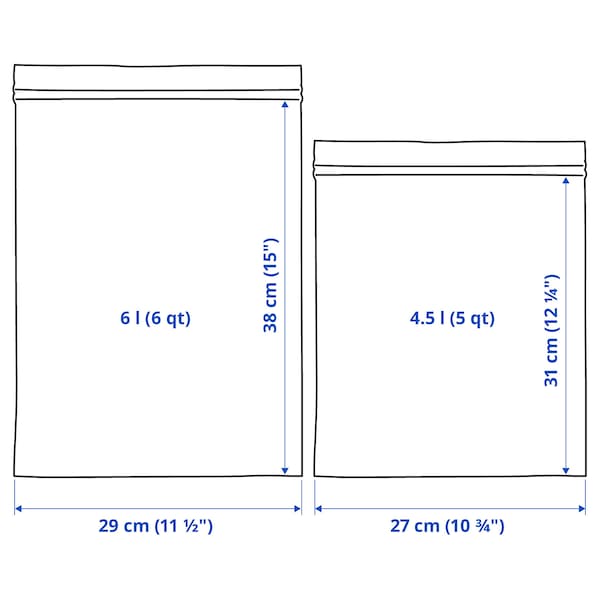 ISTAD Resealable Bag - 30/pk Food Packing Sealing Bags - ZR Online Solutions