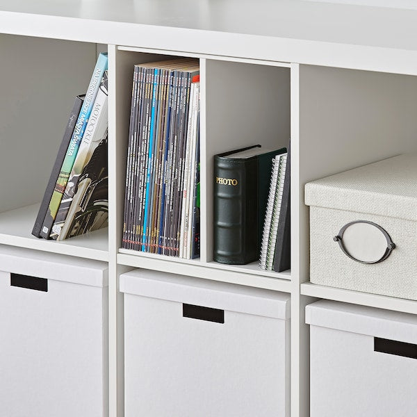 KALLAX White Insert with 1 Shelf - Shelf Unit for Shelving Customization - ZR Online Solutions