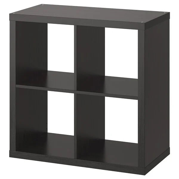KALLAX Shelving Unit Black-Brown Wall Cube Storage Unit - ZR Online Solutions
