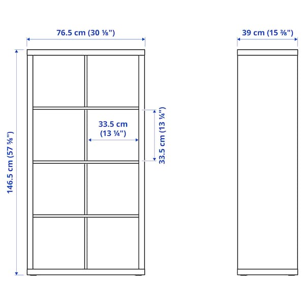 KALLAX Shelving Unit - Standing or Lying Cube Storage Unit - ZR Online Solutions