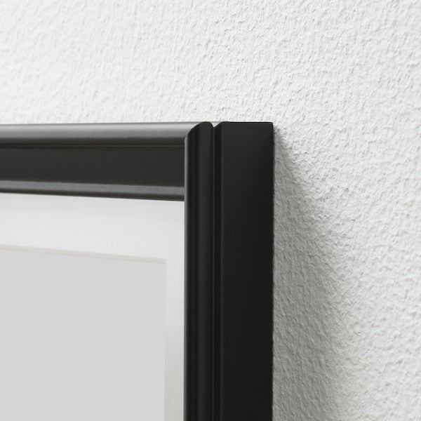 Picture Photo Frame Black Decorative Wall Hanging Shelves - ZR Online Solutions