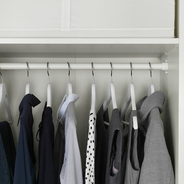 KOMPLEMENT White Clothes Rail - Wardrobe Clothes Hangers - ZR Online Solutions