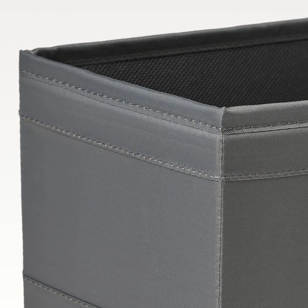 SKUBB Box Set of 6 Dark Grey Stackable Drawer Storage Basket - ZR Online Solutions