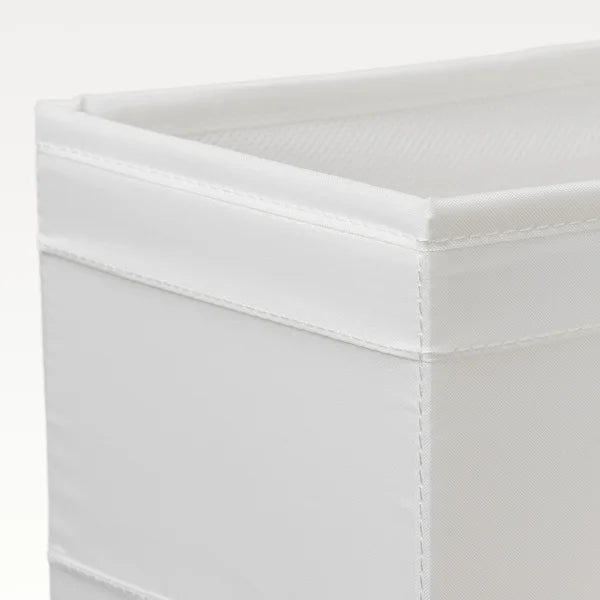 SKUBB Box Set of 6 White Stackable Drawer Storage Basket - ZR Online Solutions