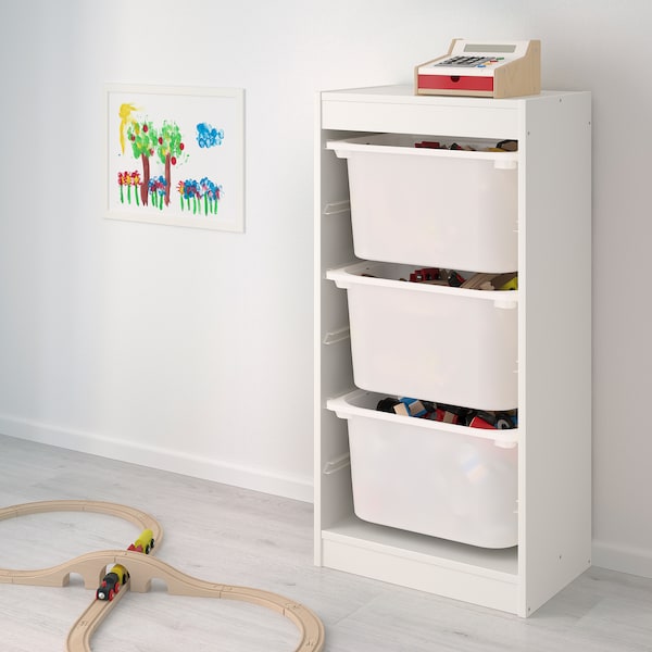 TROFAST Storage Series – Toy Organizer with Adjustable Shelves and Boxes - ZR Online Solutions