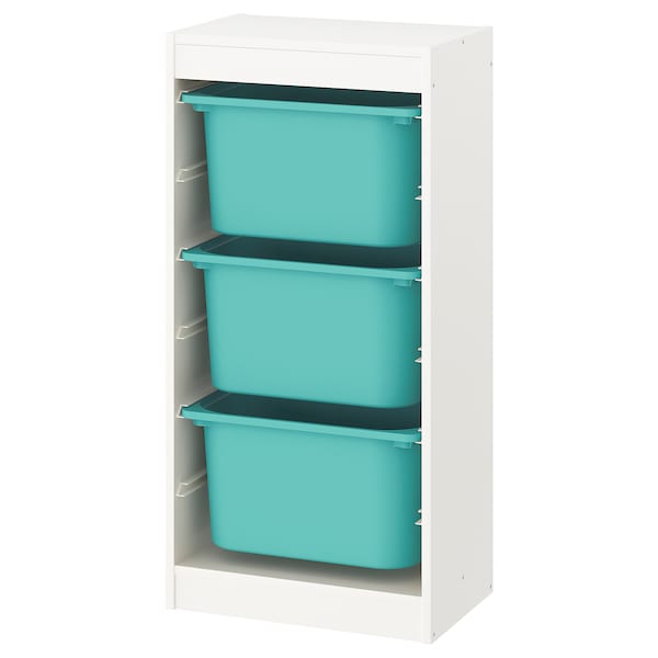 TROFAST Storage Series – Toy Organizer with Adjustable Shelves and Boxes - ZR Online Solutions