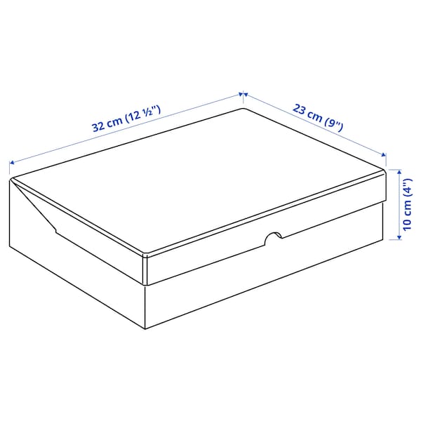 Storage Box with Lid Stackable Cardboard Boxes - ZR Online Solutions