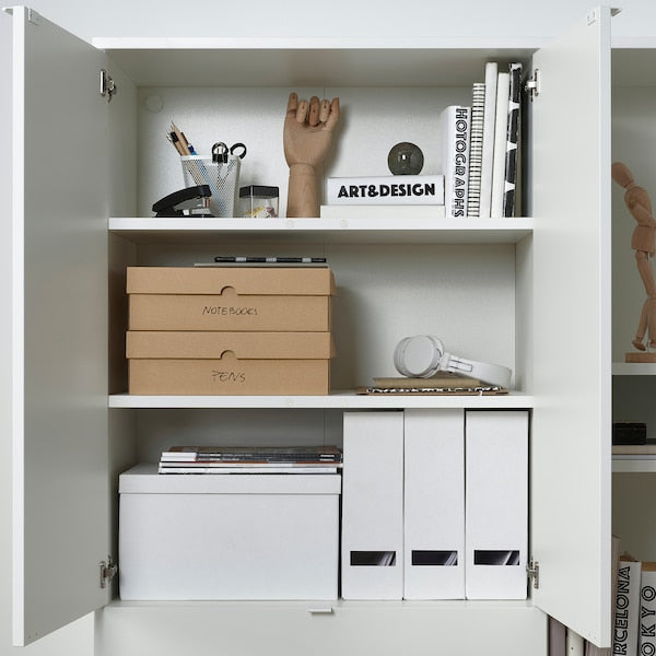 Storage Box with Lid Stackable Cardboard Boxes - ZR Online Solutions
