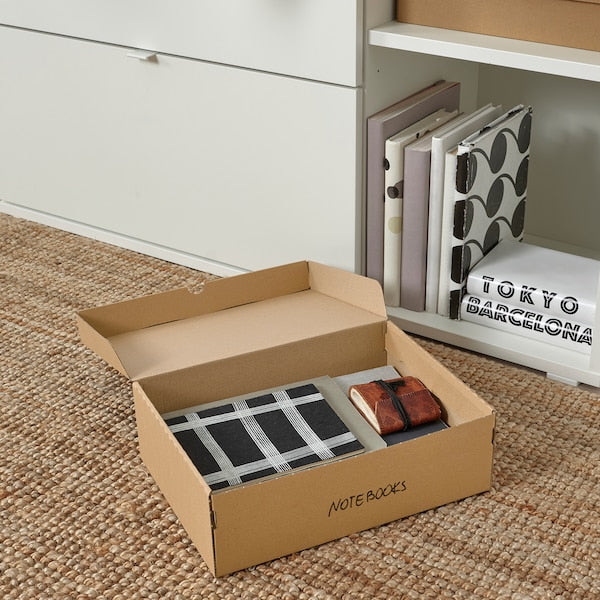 Storage Box with Lid Stackable Cardboard Boxes - ZR Online Solutions