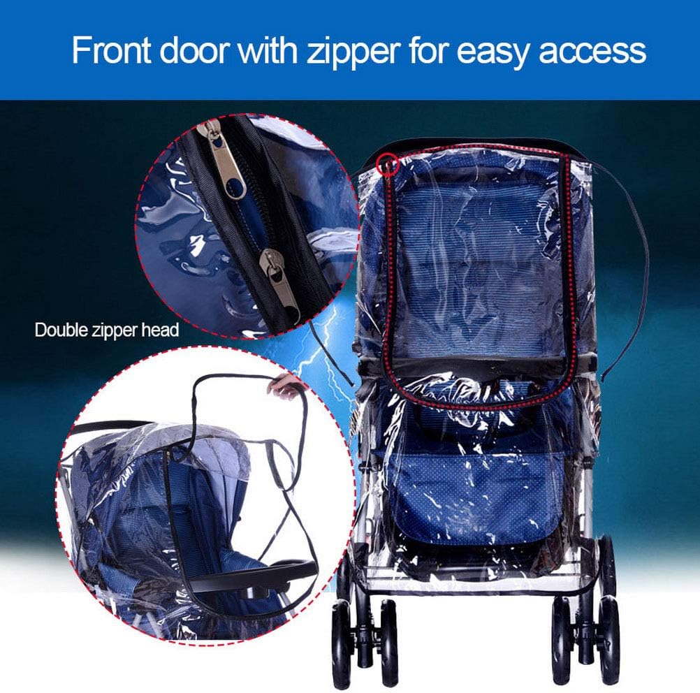 Weather Shield: Premium EVA Rain Cover For Baby Strollers