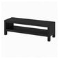 TV bench, black-brown, 120x35x36 cm