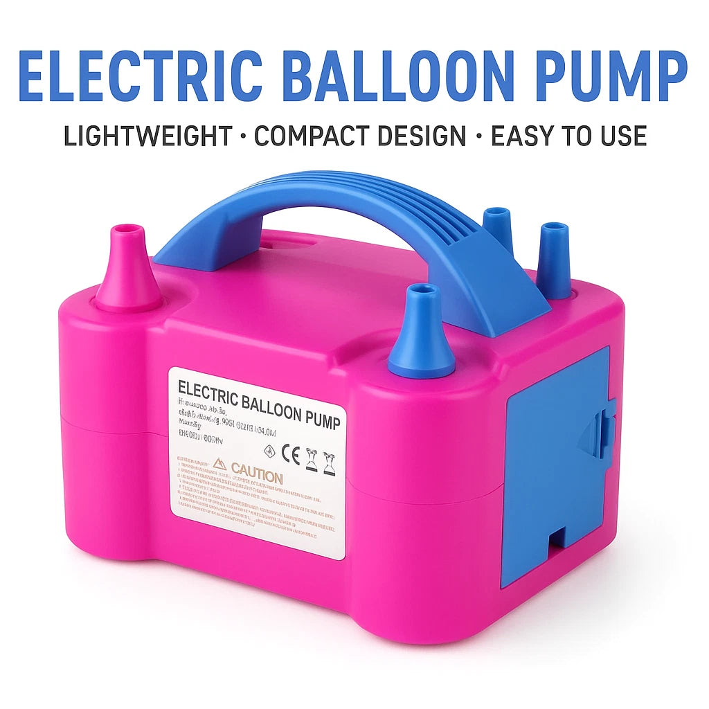 Electric Balloon Pump - Professional Party Setup Made Effortless