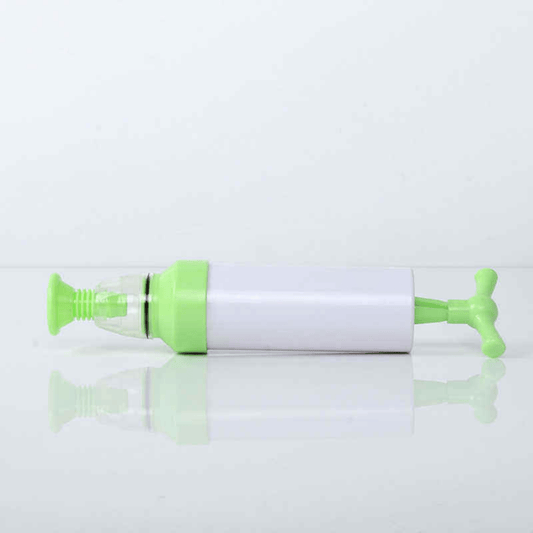 Green Filterable Hand Vacuum Sealer Pump For Fresh Food Storage