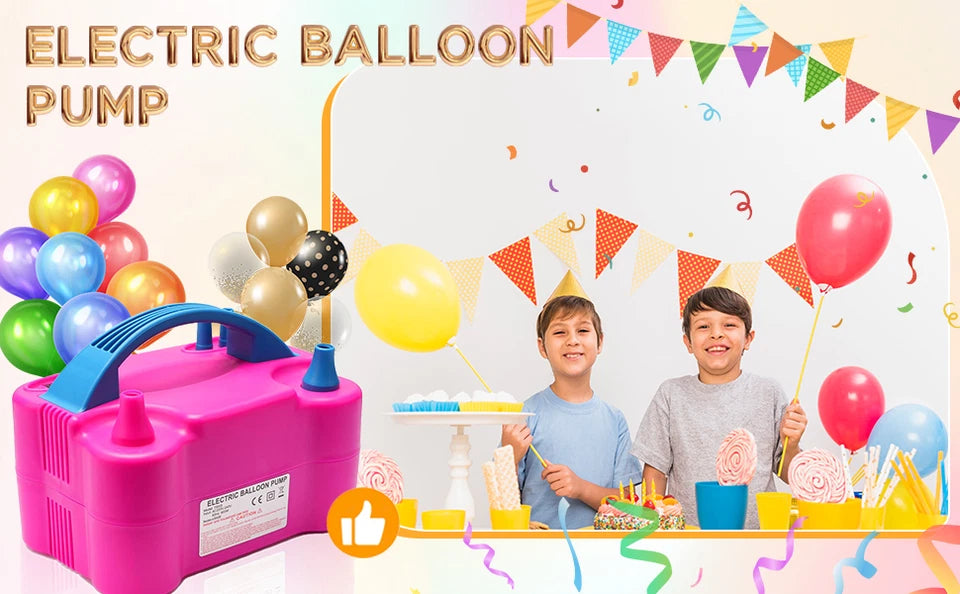 Electric Balloon Pump - Professional Party Setup Made Effortless