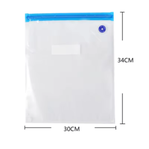 Vacuum Sealer Bags with Hand Pump – Reusable Food Storage Bags for Sous Vide