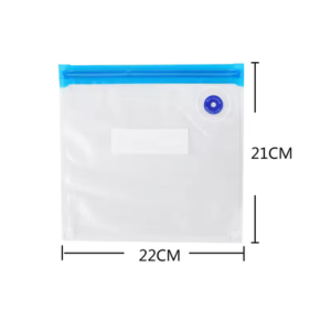 Vacuum Sealer Bags with Hand Pump – Reusable Food Storage Bags for Sous Vide