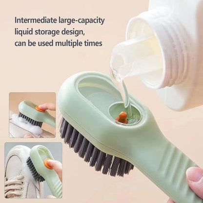 Premium Liquid Shoe Brush for Effortless Shine and Care