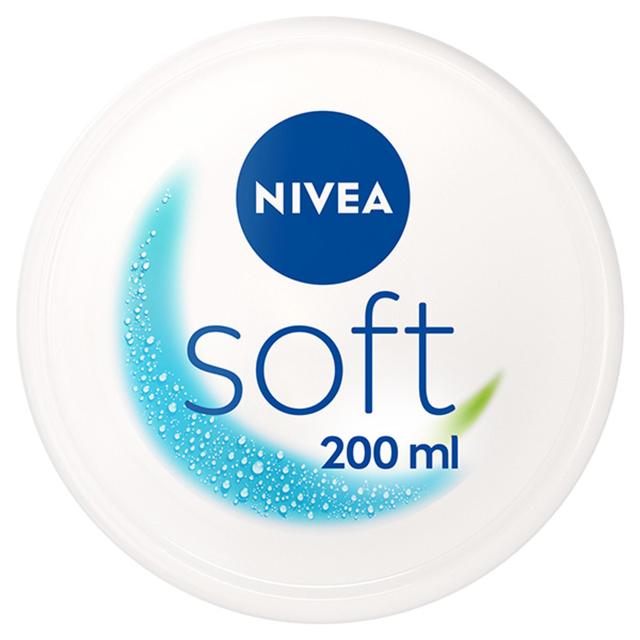 NIVEA Soft Moisturiser Cream for Face Hands & Body 200ml - ZR Online Solutions