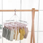 Premium 32-Clip Drying Hanger For Effortless Laundry Organization