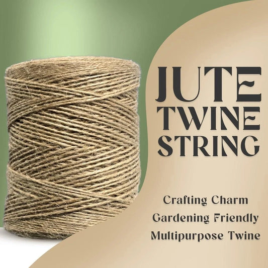 Natural Jute Twine - 3mm Craft & Garden Essential for Every Project