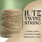 Natural Jute Twine - 3mm Craft & Garden Essential for Every Project