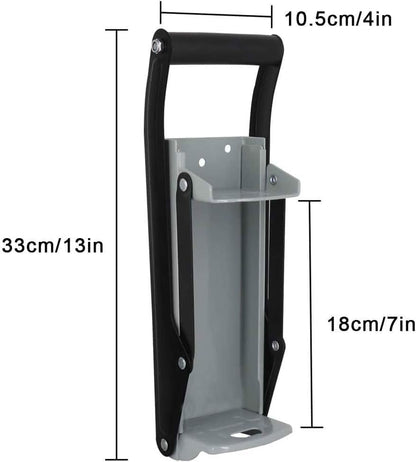 Heavy Duty Metal Can Crusher - Effortless 16oz Recycling Solution
