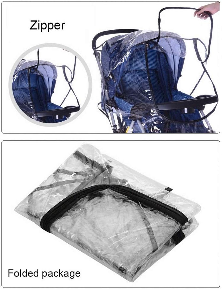 Weather Shield: Premium EVA Rain Cover For Baby Strollers
