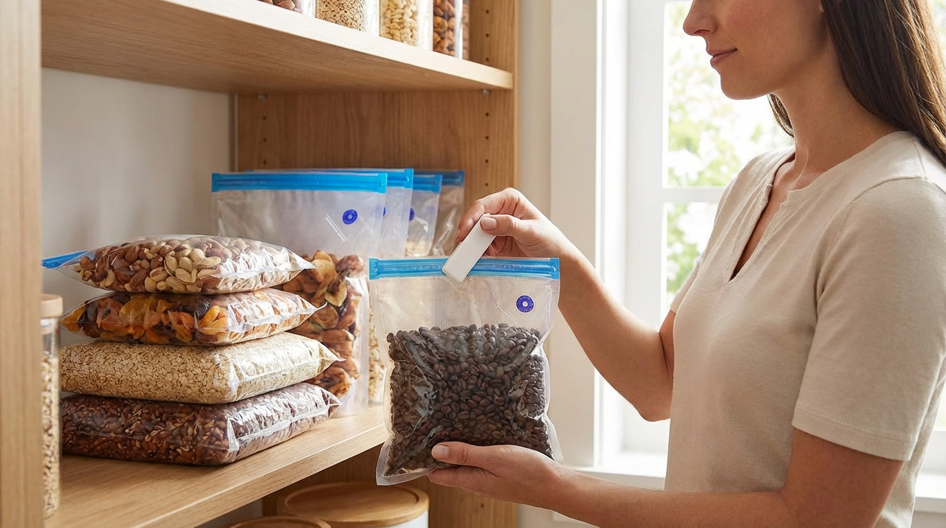 Premium Clear Storage Bags - 16x22 Organization Set of 10