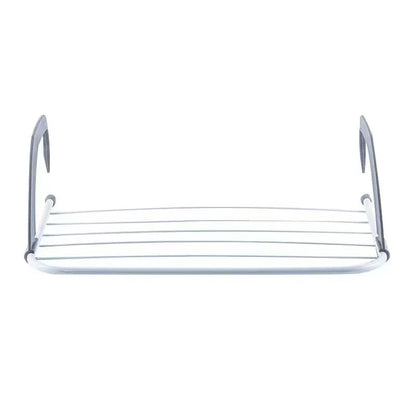 Space-Saving Folding Radiator Drying Rack With 5 Bars