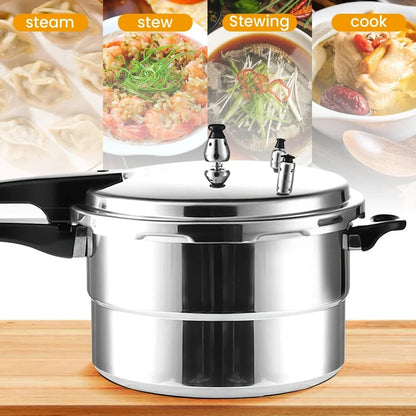 Premium Fire-Compatible Pressure Cooker - 3L Quick Cooking Solution