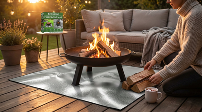 FIRPROOF MAT-100X100CM -106G