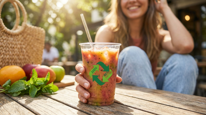 Premium 16oz PET Smoothie Cup for Fresh Blended Perfection