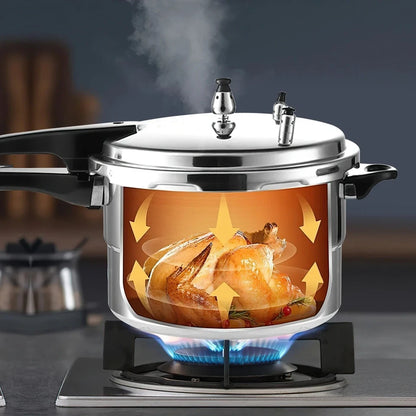 Premium Fire-Compatible Pressure Cooker - 3L Quick Cooking Solution