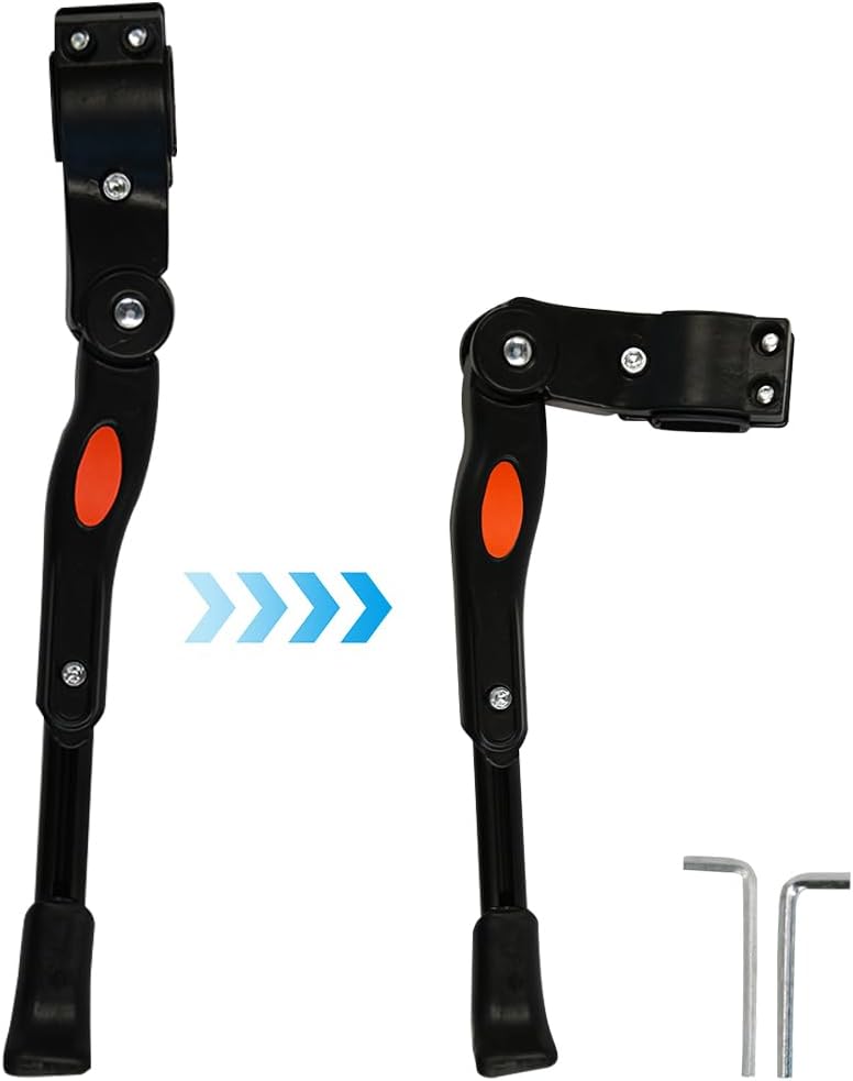 Aluminum Alloy C-Type Bike Kickstand With Allen Wrench Tool