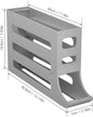 PLASTIC EGG DISPENSER-4LAYER-GREY