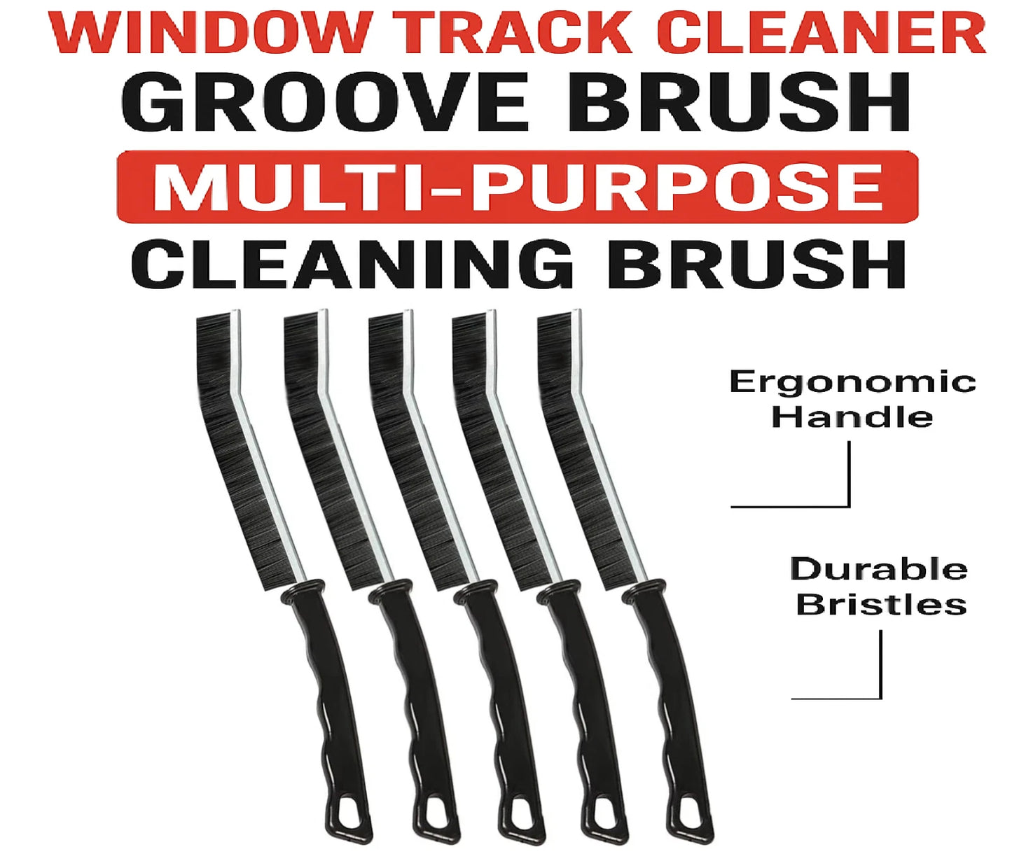 Precision Gap Cleaning Brush - Reaches Every Hidden Corner