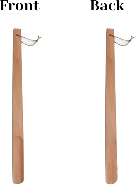 Premium Wooden Shoehorn - Effortless Shoe Care For Daily Comfort