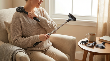 Premium 4-Piece Back Scratcher Set for Ultimate Relief